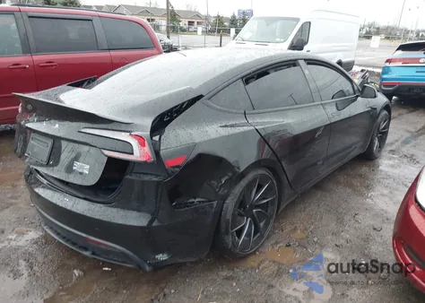 2024 Tesla Model 3 Performance All-Wheel Drive z USA, uszkodzony, nr VIN 5YJ3E1ET5RF892736